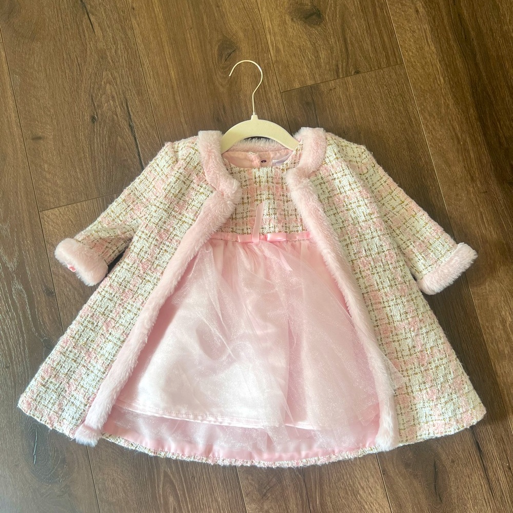 Baby Girl Dress with Coat